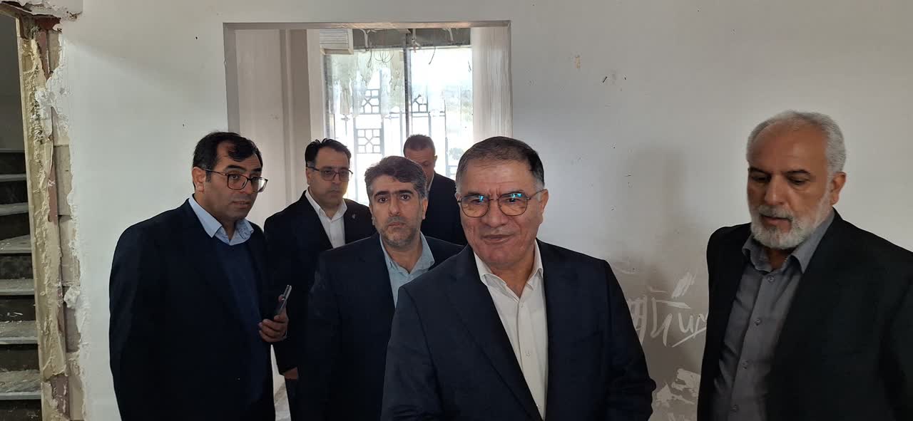 بازدید از پروژه شعبه و مدیریت شعب استان قزوین مورخ 1404/11/27
