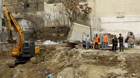 گزارش تصویری از مراسم آغاز شروع عملیات ساختمانی پروژه احداث ساختمان مرکزی شماره دو ولیعصر (عج) بانک رفاه کارگران